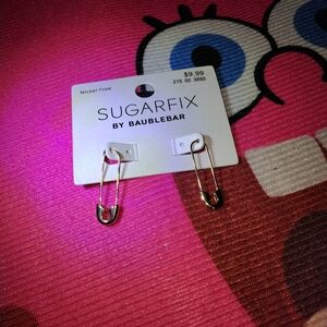 Sugarfix by BaubleBar Safety Pin Earrings